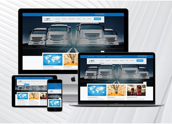 Nakliyat / Lojistik Hazır Web Sitesi