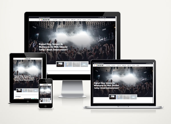 Kişisel Blog Hazır Web Sitesi